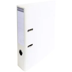 Classeur à levier en PVC - Dos de 70 mm - Blanc EXACOMPTA Image