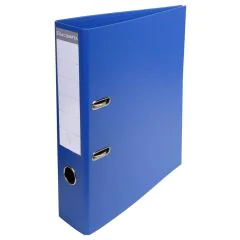 Classeur à levier en PVC - Dos de 70 mm - Bleu foncé : EXACOMPTA Image