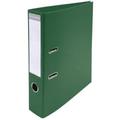 Classeur à levier en PVC - Dos de 70 mm - Vert foncé : EXACOMPTA Image