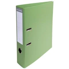 Classeur à levier en PVC - Dos de 70 mm - Vert anis : EXACOMPTA Image