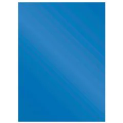 Couverture pour Reliure - Carton Bleu Chromolux FELLOWES Lot de 100