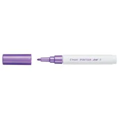 Photo Marqueur à pigment - Pointe fine - Violet métallique : PILOT Pintor Image