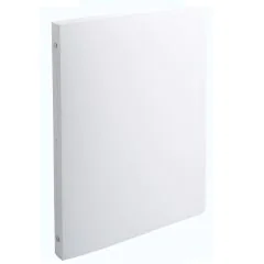 Exacompta 54178E : Classeur souple Blanc - 2 anneaux