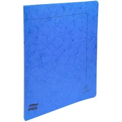 54252E Classeur Exacompta 2 Anneaux Bleu Carte lustrée