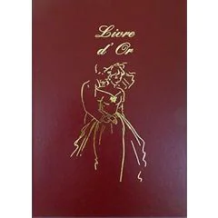 ELVE Livre d'or -  Jeunes Mariés - 297 x 210 mm - Bordeaux Image