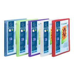 EXACOMPTA : Classeurs personnalisables 1 pochette - Assortiment 54969E