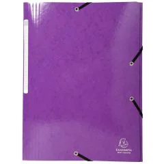 Chemise à élastiques Iderama 425g - Violet : EXACOMPTA Image