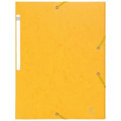 Chemise à élastiques Scotten sans rabat - Jaune EXACOMPTA Photo