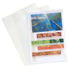 Lot de 100 Pochettes à coins A4 - Cristal EXACOMPTA Exemple