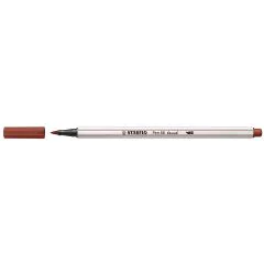 Photo STABILO : Stylo-feutre Pen 68 Brush - Brun