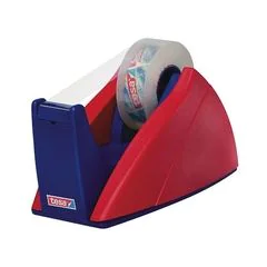 Dévidoir pour ruban adhésif de 19 mm x 33 m - Rouge/Bleu TESA Easy Cut