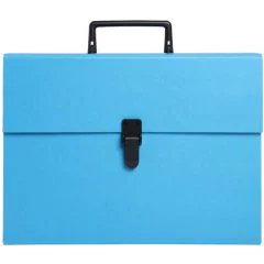 58420E EXACOMPTA : Trieur avec poignée - 20 compartiments - Assortiment