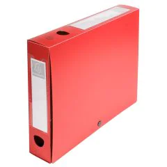 EXACOMPTA : Boîtes de classement rouge - Dos 60 mm 59635E