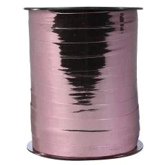 Ruban cadeau bolduc - Vieux Rose Métallique : CLAIREFONTAINE image