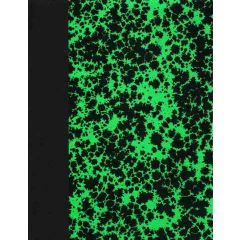 ELVE 61302  : Registre à couverture marbrée - 200 pages quadrillées - 230 x 180 mm