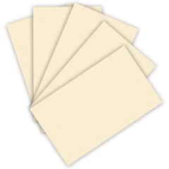Carton de Bricolage A4 - Beige - 300 g/m² : FOLIA Lot de 50 Visuel