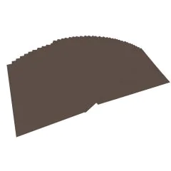 Carton de Bricolage A4 - Marron foncé - 300 g/m² : FOLIA Lot de 50 Photo
