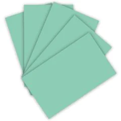 Feuilles de couleur A4 - 210 x 297 mm - Menthe : FOLIA Visuel