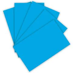 Feuilles de couleur A4 - 210 x 297 mm - Pacifique : FOLIA Visuel