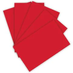 Feuilles de papier de couleur - 500 x 700 mm - Rouge pur : FOLIA Visuel