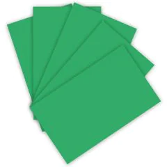 Feuilles de papier de couleur - 500 x 700 mm - Vert émeraude : FOLIA Visuel