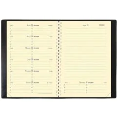 Agenda à spirale 2025 - 100 x 150 mm : QUO VADIS Note 15 S 680002Q intérieur