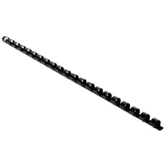 Lot de 100 baguettes de 21 anneaux - 8 mm - Noir EXACOMPTA Image