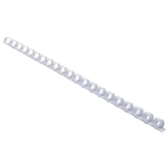 Lot de 25 baguettes de 21 anneaux - 10 mm - Blanc EXACOMPTA Image