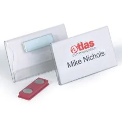 Lot de 25 Badges à Aimant - 75 x 40 mm : DURABLE Visuel