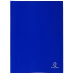 8512E Protège-documents de 20 vues - Bleu EXACOMPTA  