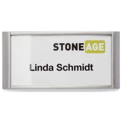 Lot de 10 Badges à Aimant - 30 x 65 mm : DURABLE Visuel