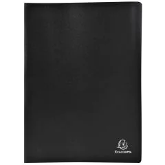 8551E Protège-documents de 100 vues - Noir EXACOMPTA