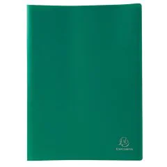 8553E Protège-documents de 100 vues - Vert EXACOMPTA