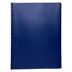 88122E Protège-documents Vega de 30 vues - Bleu EXACOMPTA 