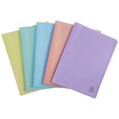 Protège-Documents de 40 Vues - Assortiment : EXACOMPTA Chromaline Pastel Image