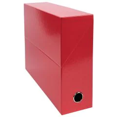 Boîte de classement Iderama - Dos 90 mm - Rouge EXACOMPTA Visuel