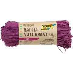 Pelote de Raphia - Eosine : FOLIA Visuel