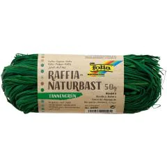 Pelote de Raphia - Vert Sapin : FOLIA Visuel