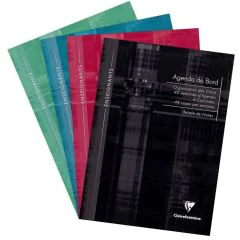 Agenda de bord non millésimé - Spécial Enseignant - A4 : CLAIREFONTAINE Modèle