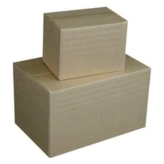 HAPPEL 962 : Lot de caisses américaines en carton ondulé - 600 x 400 x 350 mm