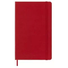 Carnet de Notes Ligné 21 x 13 cm L/A5 - Rouge Classic MOLESKINE 