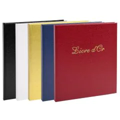 EXACOMPTA : Livre d'or - Balacron noir - 260 x 220 mm 4981E