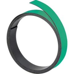 Bande magnétique - 10 mm x 1 m - Vert FRANKEN