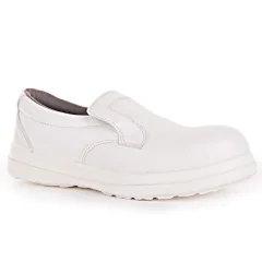Chaussure de sécurité S2 Slipper Blanc - Taille 43 : HYGOSTAR Photo
