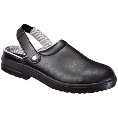 Chaussure de sécurité Clog Noir - Taille 40 : HYGOSTAR Visuel