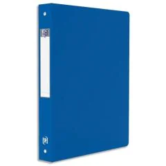 Classeur souple - 4 anneaux de 40 mm - Bleu : OXFORD Memphis Image