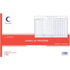 Photo ACHATS-TRESORERIE - Carnet autocopiant Dupli - 297 x 476 mm ELVE 