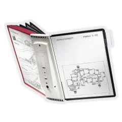 Photo DURABLE : Support mural SHERPA 10 poches 5631-00