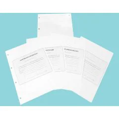 Recharge pour Registre juridique (Procès-verbaux) - 100 feuillets ELVE 1101-4 modèle
