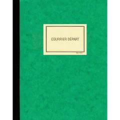 Registre d'Enregistrement du courrier - Départ ELVE 521 modèle